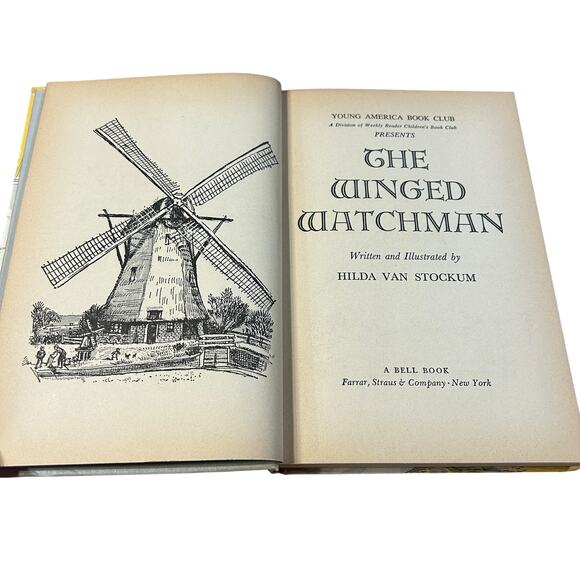 The Winged Watchman (1962 Young America Book Club) by Hilda van Stockum - Picture 8 of 9